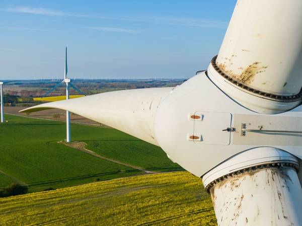 inspection éolienne drone